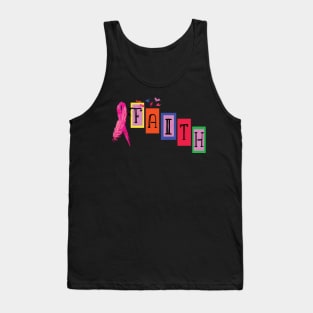 Breast Cancer,pink Ribbon Tank Top